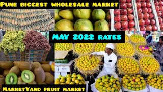 Latest Wholesale Mango Rate | Pune Biggest Mango wholesale Fruit market | Market yard |#pune #mango