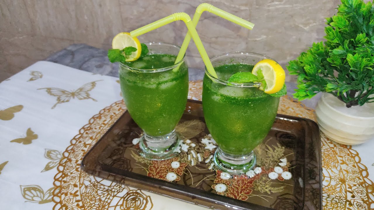 Mint Margarita Recipe Restaurant Style Mint Margrita at Home YouTube