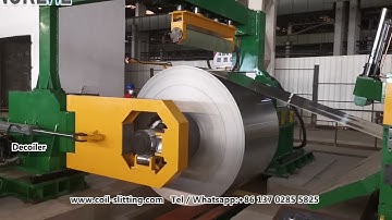 KINGREAL High Quality Copper Steel Coil Slitting Machine, Sheet Slitting Machine