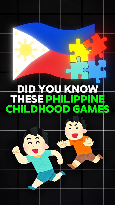 The Philippine Childhood Games?! 🇵🇭