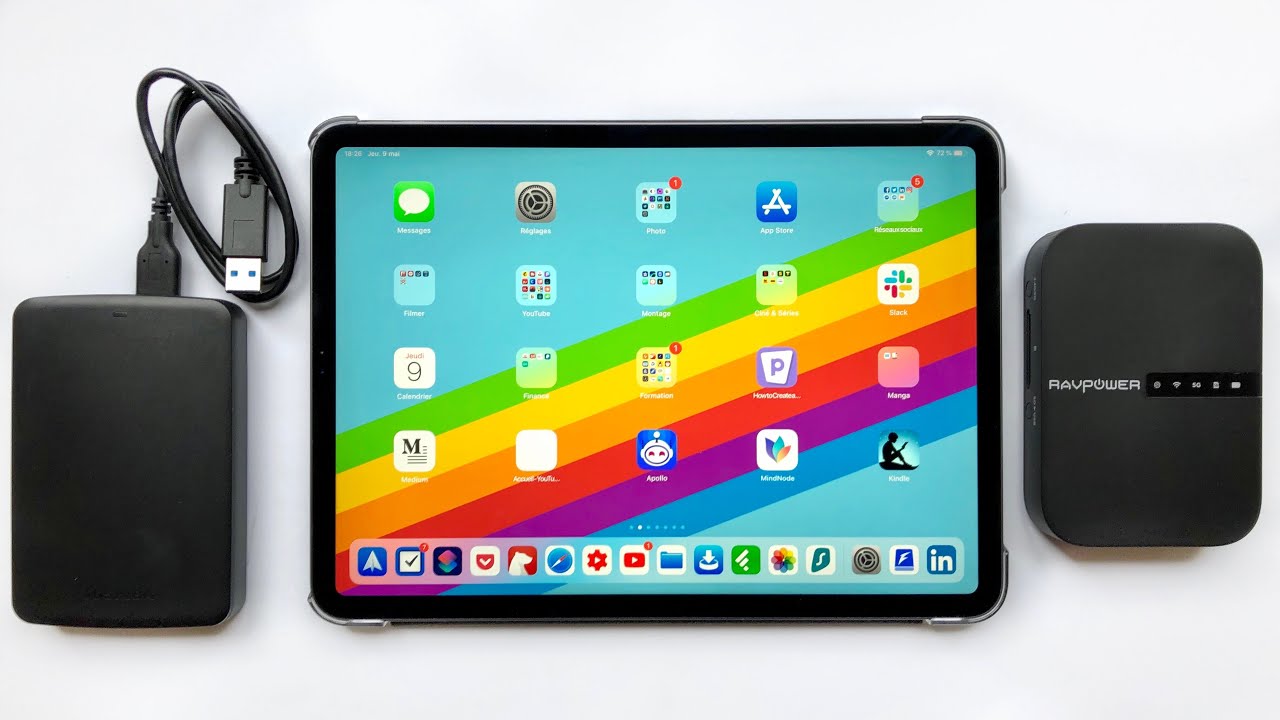 Connecter n'importe quel Disque Dur sur iPad Pro (et iPhone) 