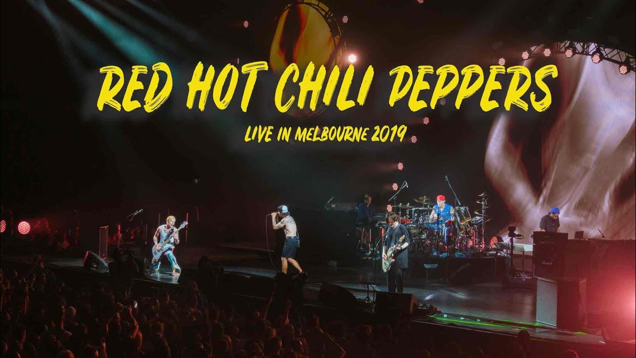 red hot chili peppers tour melbourne