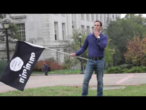 Berkeley Students SUPPORT ISIS Flag – Then ATTACK Same Guy When He Waves Israeli Flag