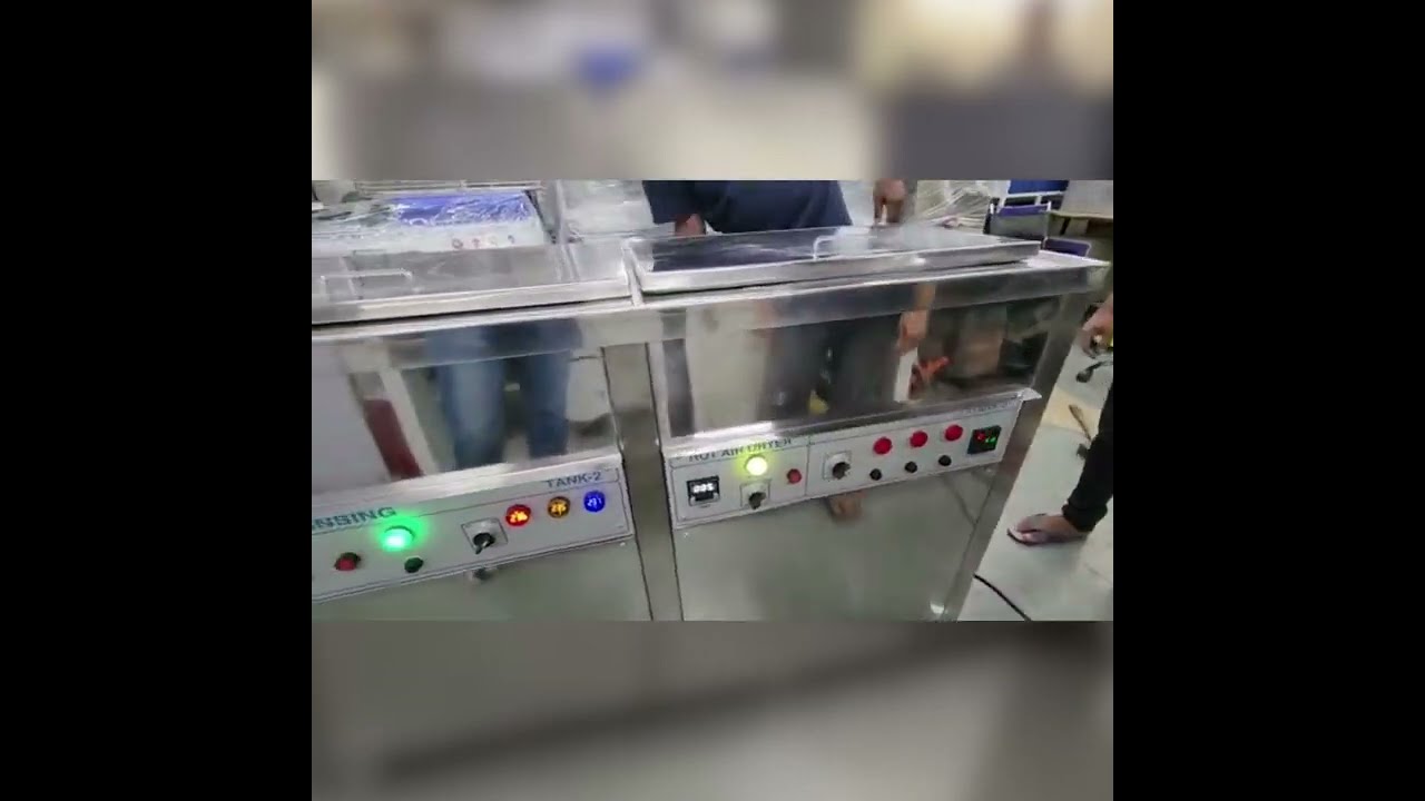 Three Chambers Ultrasonic Machine