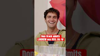 Dom Brack admits LANDREW was REAL bts 🤍 #andrewdavila #lexirivera #dombrack #amp