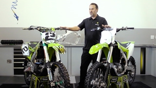 Science of Supercross | Episode 13 (Production Bike vs. Race Bike) | Engineered by Kawasaki