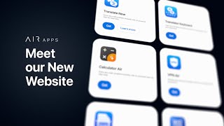 AIR APPS | Meet our new Website screenshot 3
