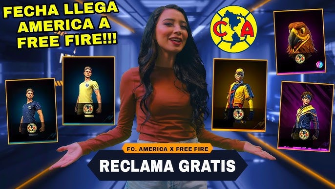 FREE FIRE X CLUB AMERICA *Nueva Colaboracion* SKIN GRATIS Y SORPRESAS! 