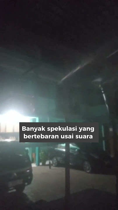 The Bell and National Anthem Suddenly Ring at a School in Bandung in the Middle of the Night
