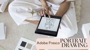 How to trace a family portrait using Adobe Fresco