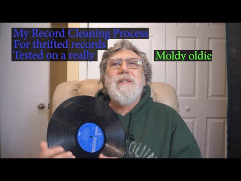 2020 moldy oldie record cleaning process