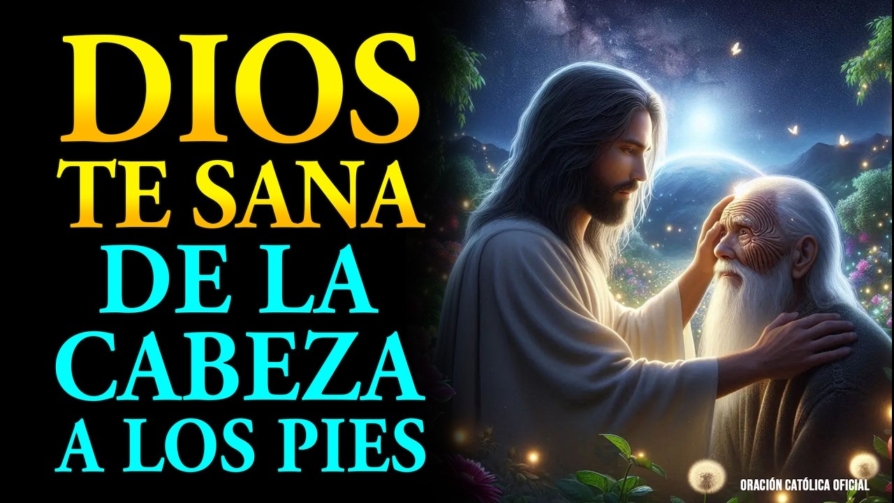 DIOS TE SANA DE LA CABEZA A LOS PIES | UNA ORACIÓN QUE TE CUBRE CON EL PODER SANADOR DE DIOS
