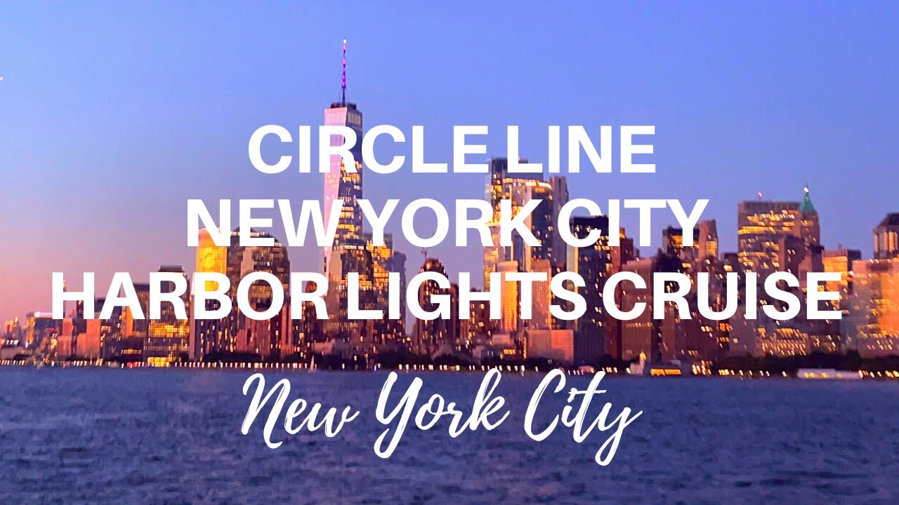 circle line harbor lights cruise menu