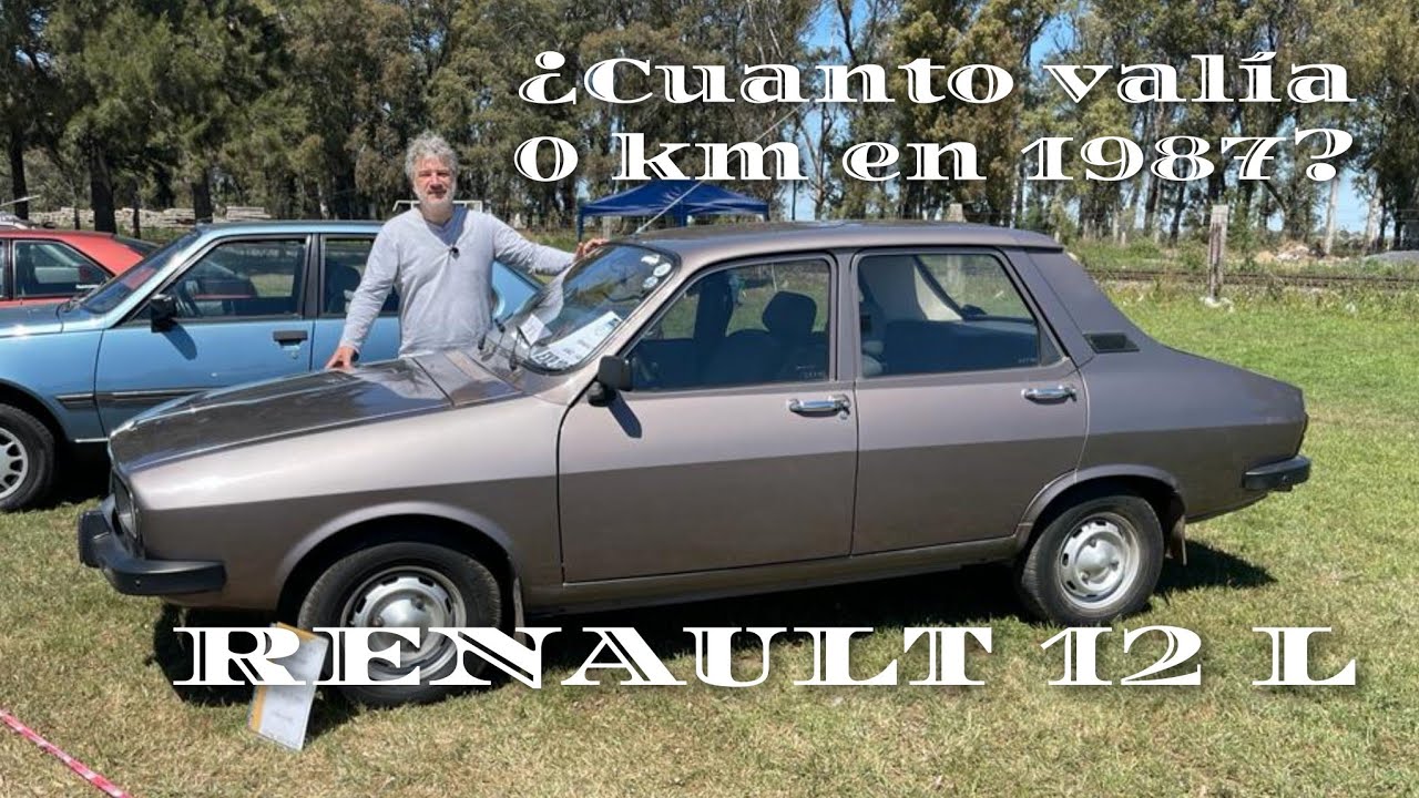 RENAULT 12 L 1987. La respuesta del rombo al auto económico de Alfonsín. ¿Cuánto valía 0 KM.?