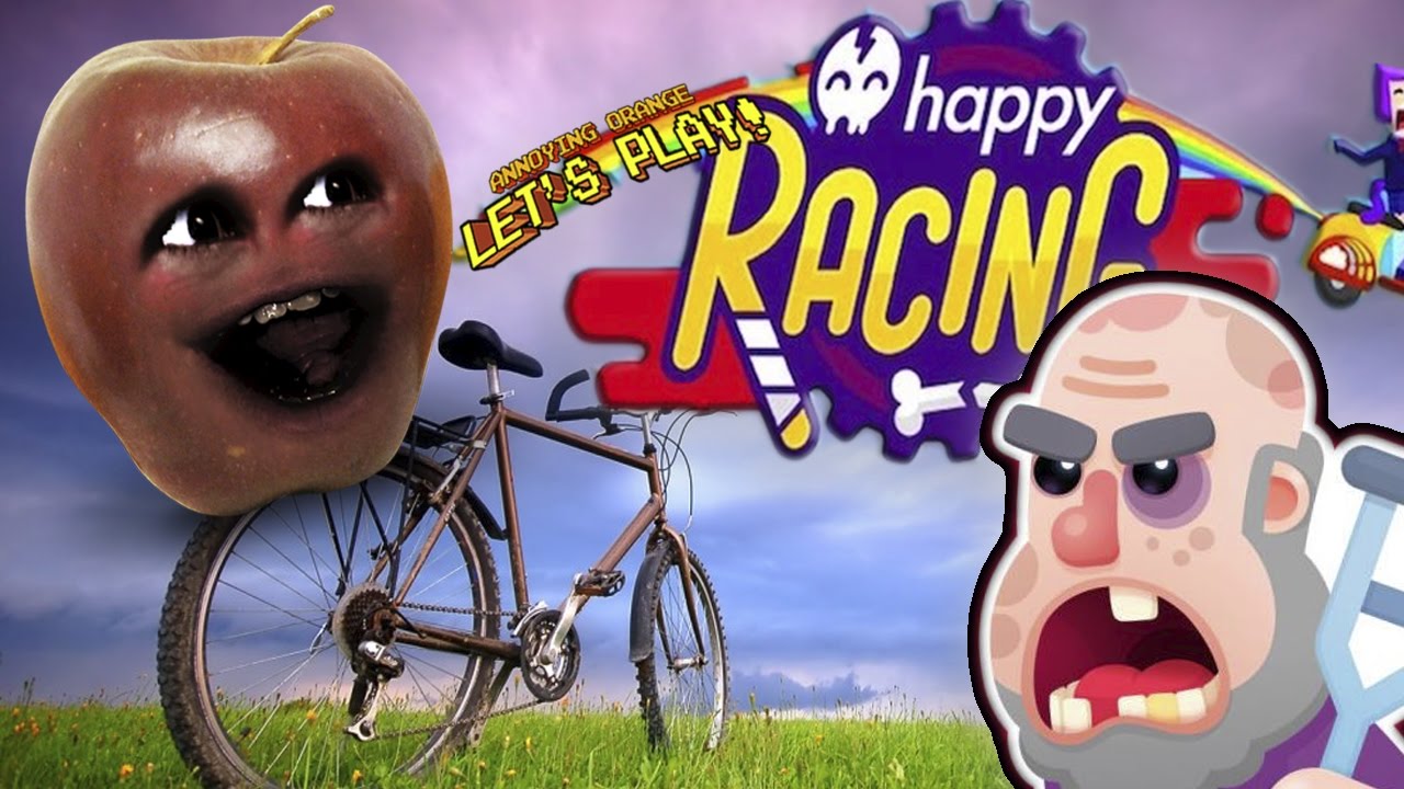 Midget Apple Plays Happy Racing 2 Youtube - roblox escape the barber shop obby annoying orange