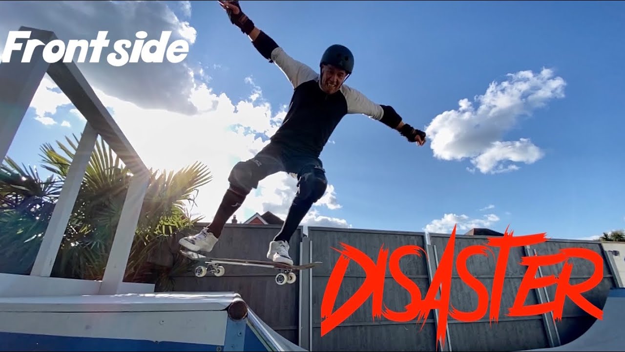 Learn to Frontside Disaster the Easy Way on a Skateboard on a Mini Ramp auf YouTube ansehen Learn to Frontside Disaster the Easy Way on a Skateboard on a Mini Ramp auf YouTube ansehen