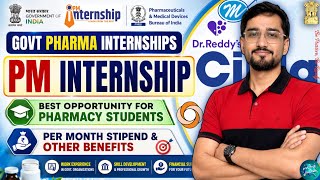 Govt Pharma Internship | PM Internship 2026 | Paid Internship Opportunity for Pharmacy Students PMIS