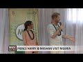 Prince harry  meghan visit nigeria