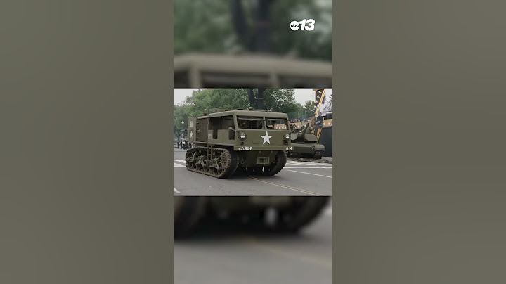 Trump salutes during military parade