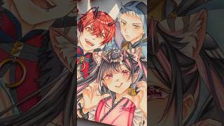 超かぐや姫！】 模写 駒沢乃依 ブラックオニキス