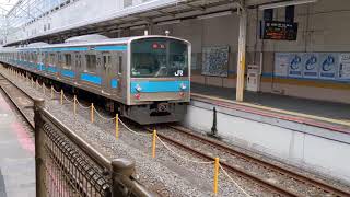 奈良線205系京都駅発車