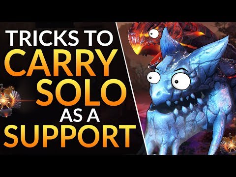 SIMPLE TRICKS to DESTROY LANE: Proven Tips to Carry Solo Queue as a Support | Dota 2 Ranked Guide