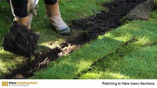 21  Gullane Case Study #1 - Patching In New Lawn Sections