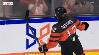 Ethan Gauthier 2022 Hlinka Gretzky Highlights