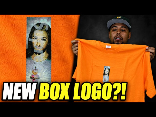 Supreme Prayer Card Box Logo Tee… Better In Person?! - YouTube