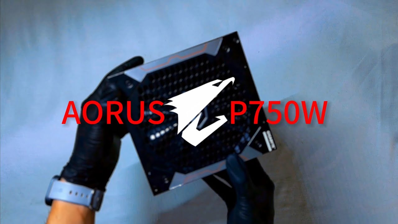 Gigabyte Aorus P750W 80+ Gold | Full Modular Power Supply⚡️| Unboxing