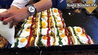 Japanese Street Food - Egg Fried Noodles