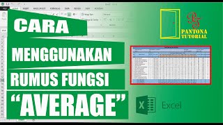 Excel || cara menggunakan rumus fungsi ...