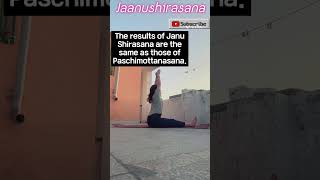 Jaanushirasana ,Paschimottanasana, porvottanasana.