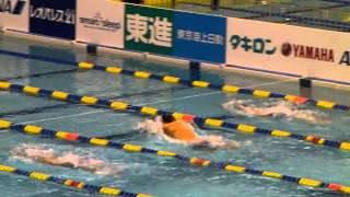 20130224 日本短水路選手権 200BrA決勝 池下 尊淳