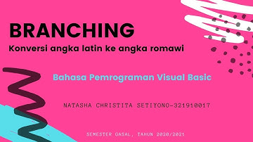 Ujian Akhir Semester – Algoritma Pemrograman – Kelas A – [Natasha Christita S - 321910017]