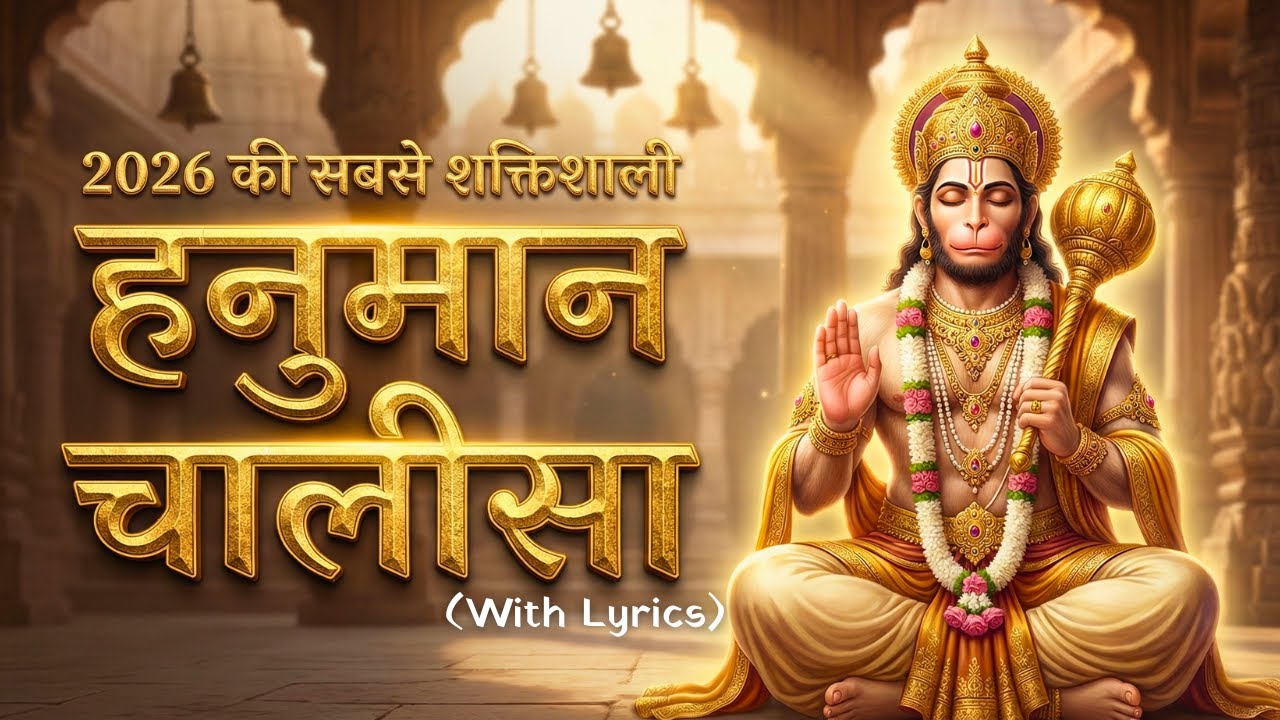 2026 Special Hanuman Chalisa 7X (With Lyrics) 🚩सुनते ही सारी नकारात्मक ऊर्जा ख़त्म | हनुमान चालीसा 🙏