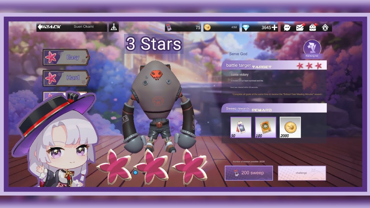 Figure Fantasy ~ Suen Okami ~ Serve God (Easy, Hard, Torment) Yu Jingxun Guide Event