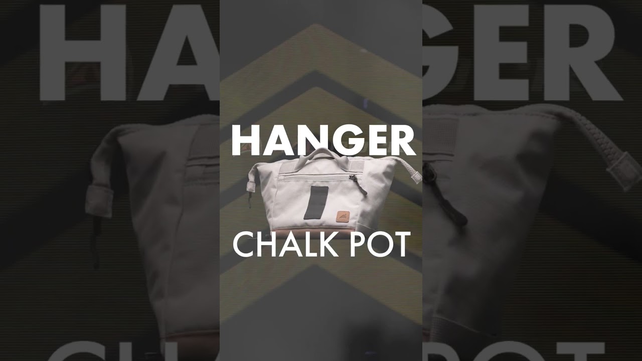 Hanger Chalk Pot // The perfect tool to bring on every bouldering trip! 