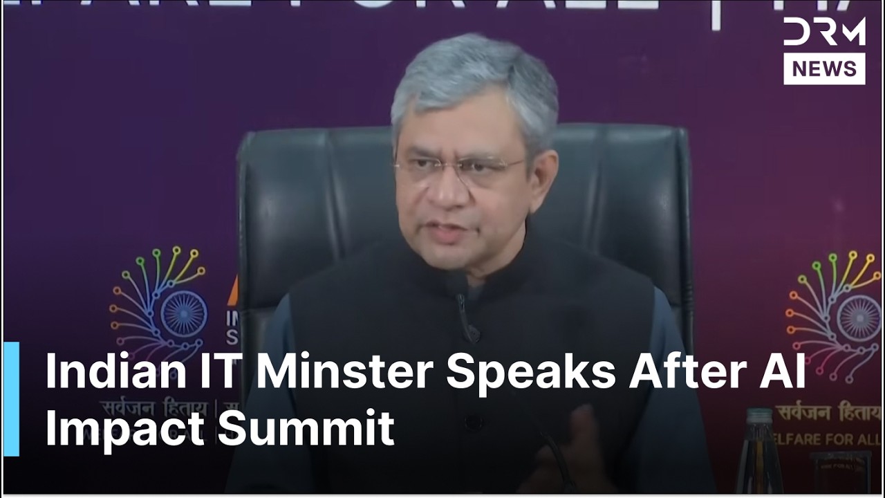 FULL PRESSER: Ashwini Vaishnaw Closes India AI Impact Summit 2026 With Major AI Announcements | AI1G