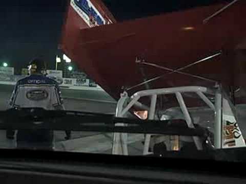 Pushing the Sprint Car to Start - YouTube