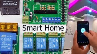 Make your Home Smart (full project 9 switch) by voice control via Alexa or RemoteXY screenshot 2