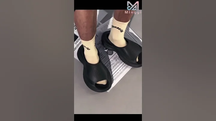 Print logo on fashion style slippers | EVA material slides | Manufacturer #shorts