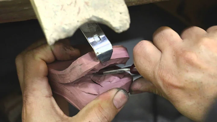 How to make cut jewelry rubber mold part 1