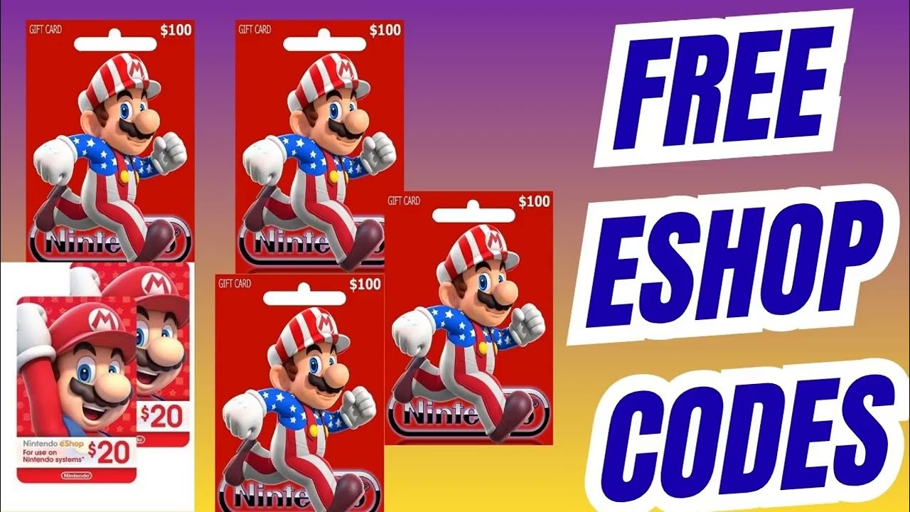 Free Nintendo eShop Gift Card Codes 2025 – Free Nintendo eShop Gift card switch Codes 2025,