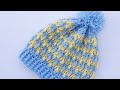 INCREIBLE! TEJE SUPER FACIL Y RAPIDO UN GORRO JUEGO CON CHAQUETA  CROCHET REPITIENDO SOLO 1 FILA