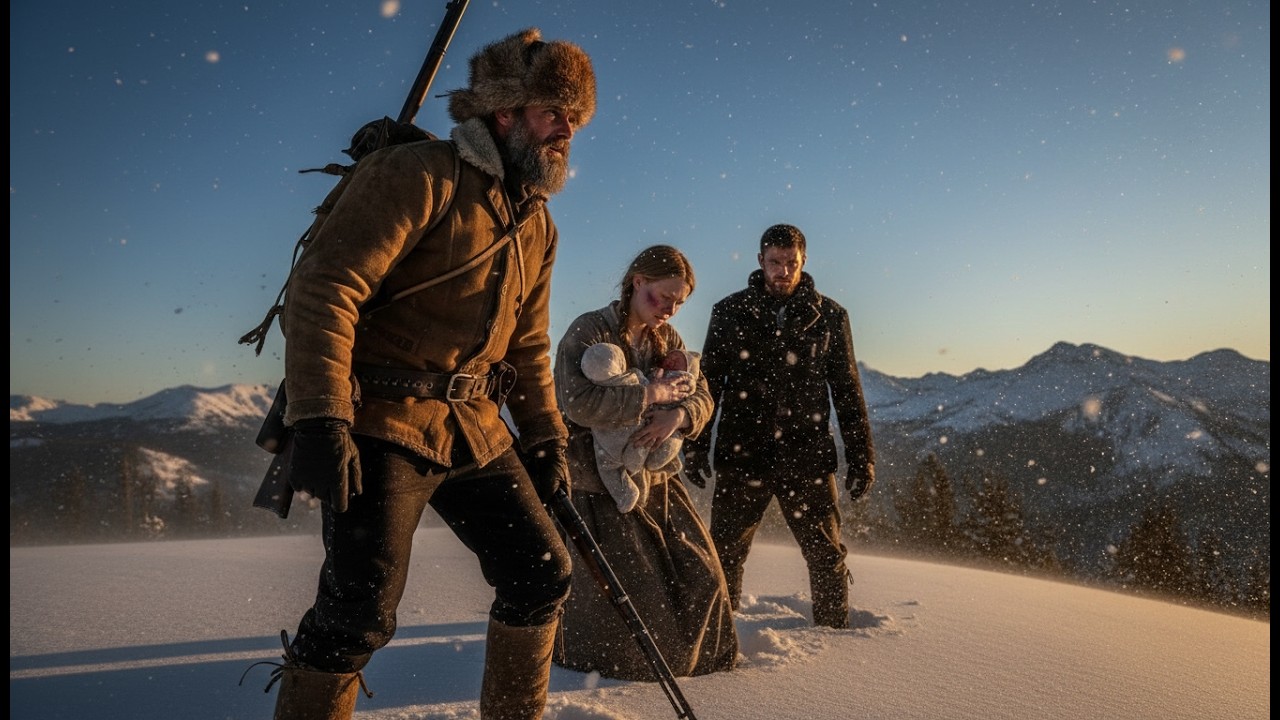 “Lone Mountain Man Rescues Single Mom — One Choice Changes Everything”......