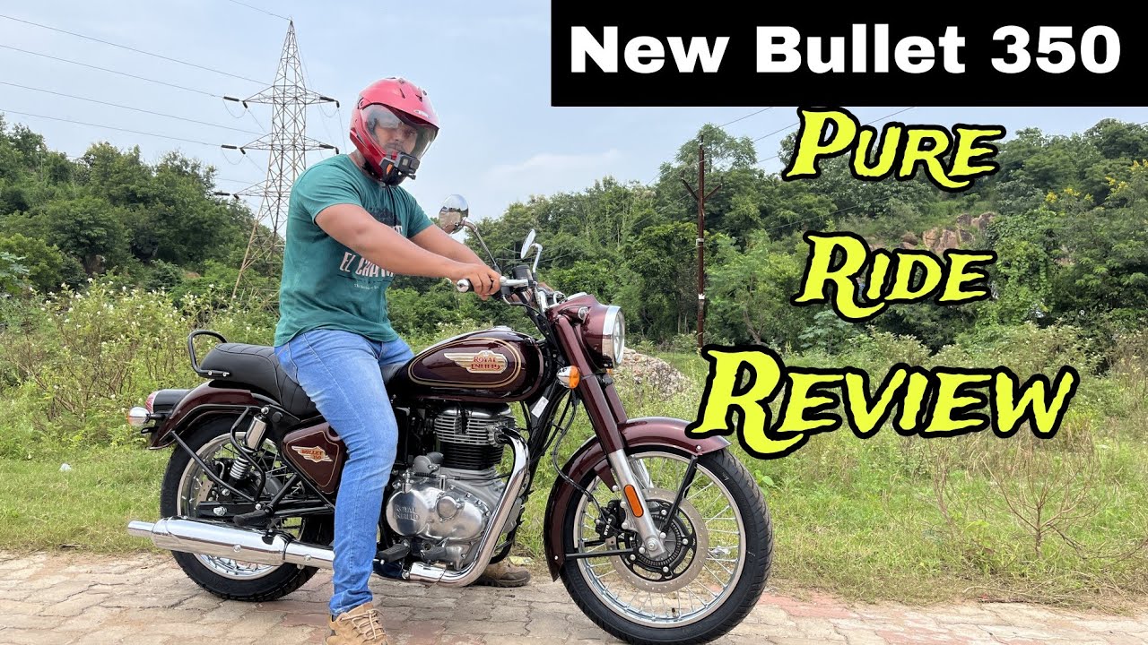 2023 New Royal Enfield Bullet 350 Ride Review | New Bullet 350 Riding ...