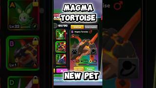 Magma tortoise skill catch a monster #catchamonster #roblox