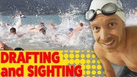 FREE SPEED: How to draft and sight OPEN WATER SWIMMING in a triathlon