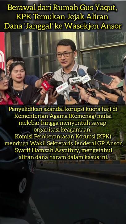 Tangkap semua para dajjal2 agama itu #korupsi #kuotahaji #yaqutcholil #nu #beritaterkini #fyp #viral